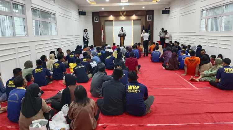 Haru dan Hangatnya Lebaran di Balik Jeruji Rutan