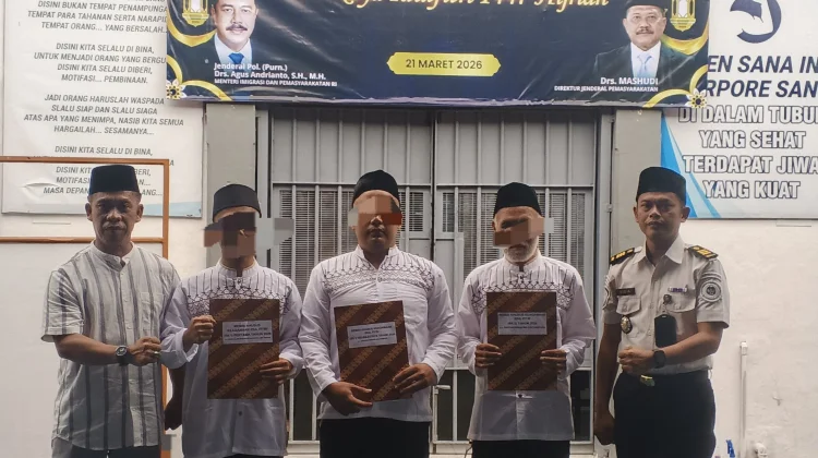 Hadiah Lebaran dari Lapas Cilacap: 356 Napi Terima Remisi
