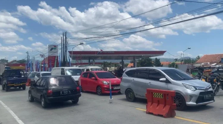 Arus Balik Mulai Terasa, Jalur Ajibarang Ramai Lancar