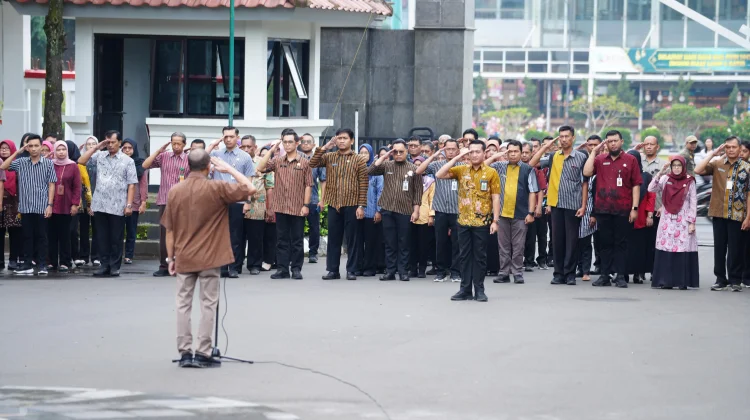 Apel Perdana Usai Lebaran, ASN Banyumas Diminta Kembali Produktif