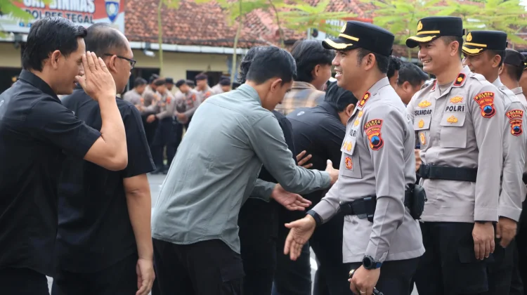 Polres Tegal Gelar Apel Konsolidasi Ops Ketupat Candi 2026