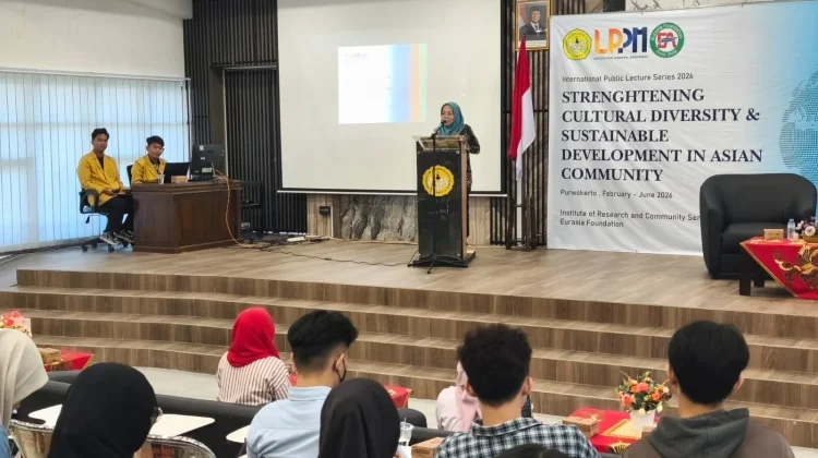 Ketua LPPM Unsoed Dorong Mahasiswa Siap Go Global lewat Eurasia Lecture