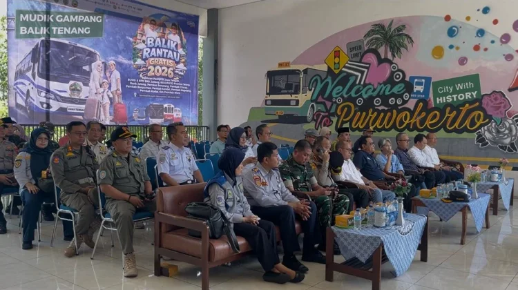 Pemprov Jateng Fasilitasi Balik Gratis Pemudik, 21 Bus Berangkat dari Banyumas