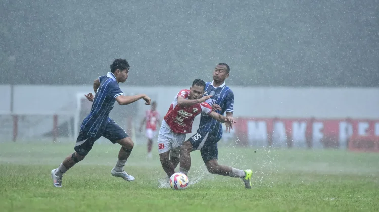 Kalah Laga Uji Coba 2-1, Persibangga Tunjukkan Potensi Besar