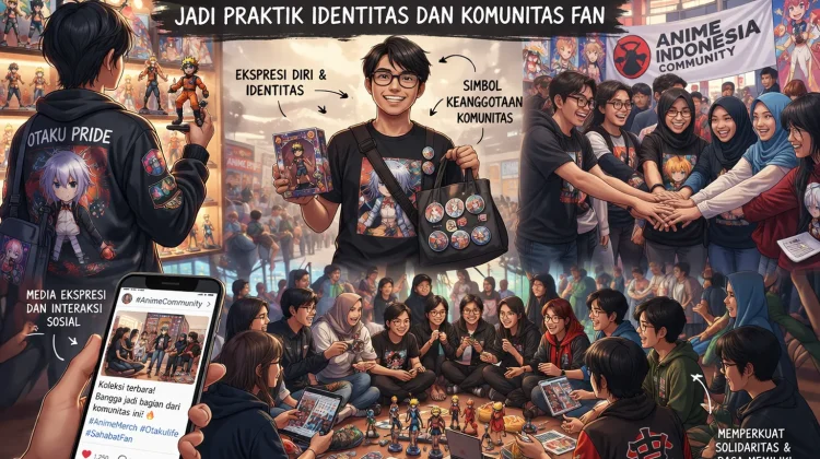 Konsumsi Merchandise Anime Jadi Praktik Identitas dan Komunitas Fan