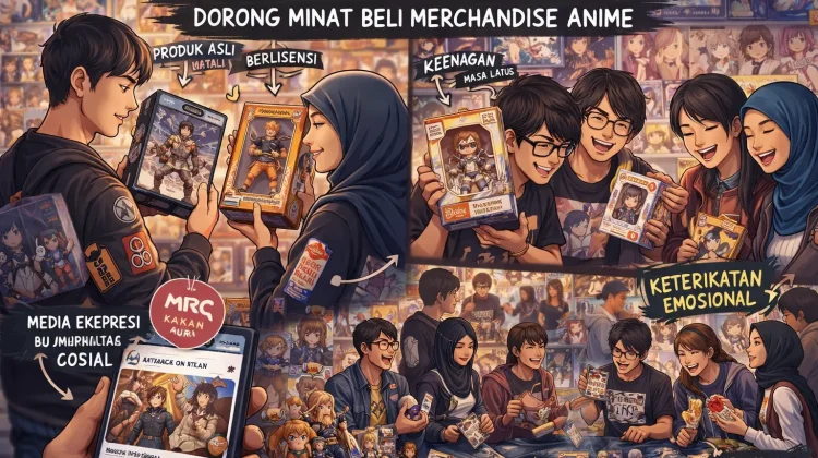 Kualitas Produk dan Nostalgia Dorong Minat Beli Merchandise Anime
