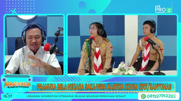 Seru dan Menantang, Pramuka Saka Wirakartika Banyumas Latih Jiwa Bela Negara