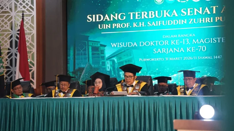 656 Mahasiswa UIN Saizu Purwokerto Resmi Diwisuda