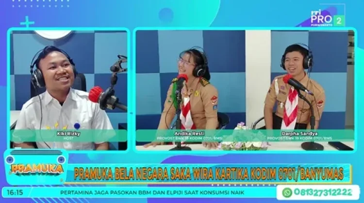 Saka Wira Kartika Kodim 0701/BMS, Pramuka yang Siap Mengabdi