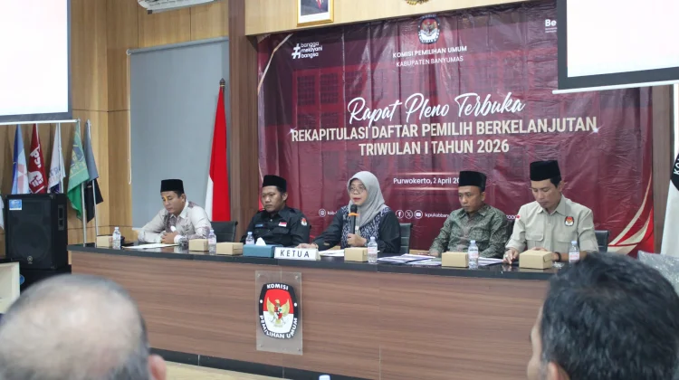 Jaga Hak Pilih Warga, KPU Banyumas Perkuat Pemutakhiran Data