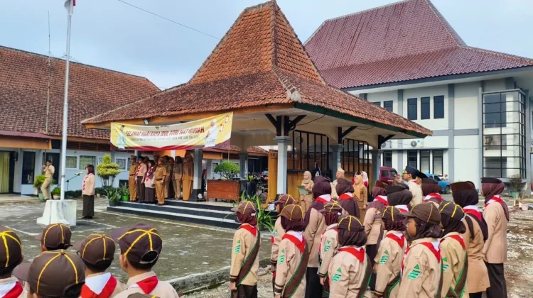 Mabiran Purwokerto Utara Lepas Kontingen Pesta Siaga