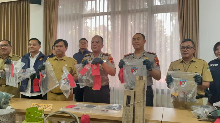 Polresta Banyumas Ungkap Tambang Emas Ilegal di Gumelar