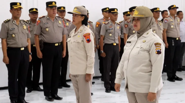 Polres Tegal Gelar Kenaikan Pangkat PNS Polri TMT April 2026
