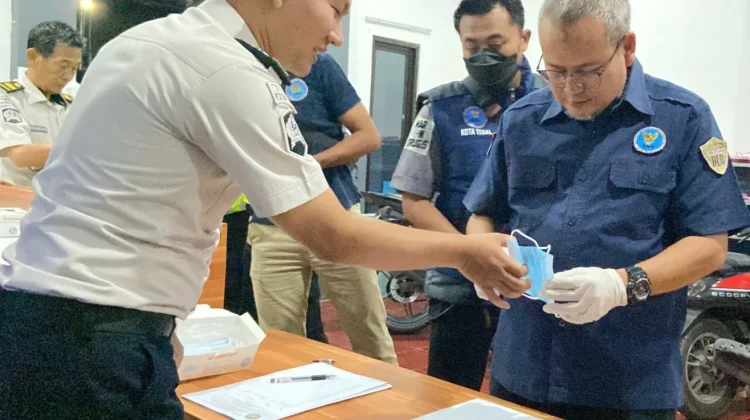 Sambut Hari Bhakti Pemasyarakatan, Lapas Brebes Gelar Razia Gabungan
