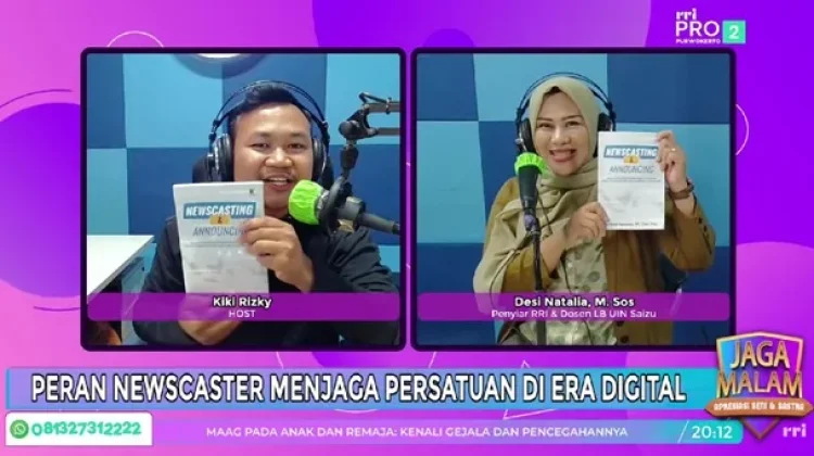 Peran Newscaster dalam Menjaga Keseimbangan Informasi