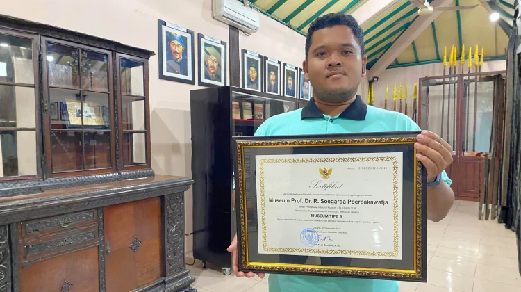 Museum Soegarda Purbalingga Raih Sertifikat Tipe B dari KEMENBUD