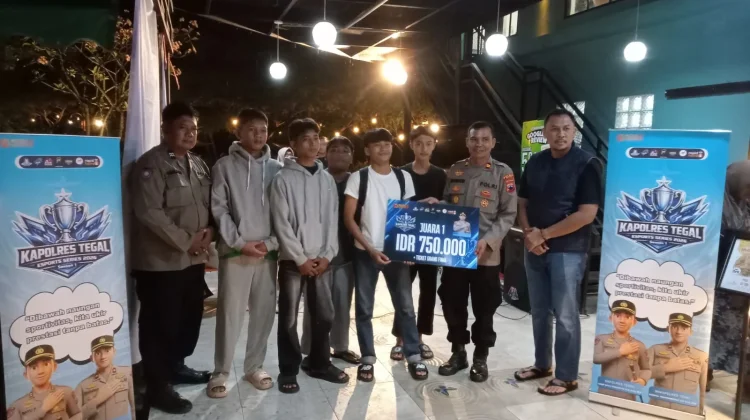 Turnamen Esports Kapolres Tegal Series 2026 Tingkat Pangkah Berlangsung Meriah
