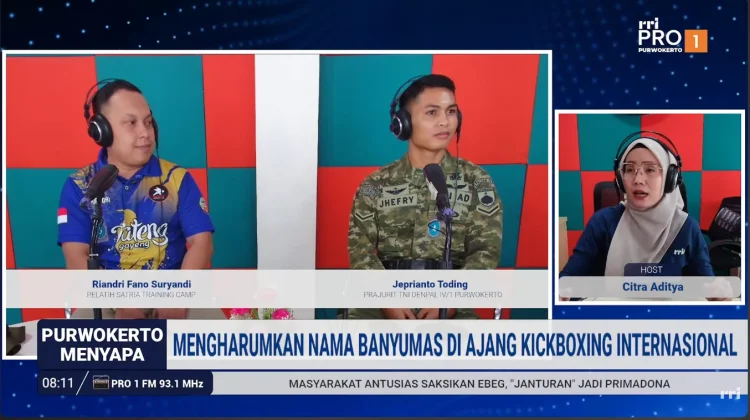 Atlet Banyumas Siap Harumkan Nama Daerah di Ajang Kickboxing Internasional