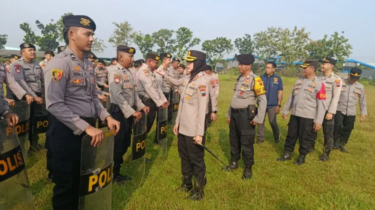 Tingkatkan Kemampuan, Polres Purbalingga Terus Gelar Latihan Dalmas