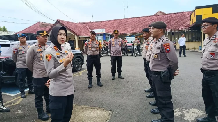 Latih Kesiapsiagaan, Polres Purbalingga Gelar Simulasi Sispam Mako