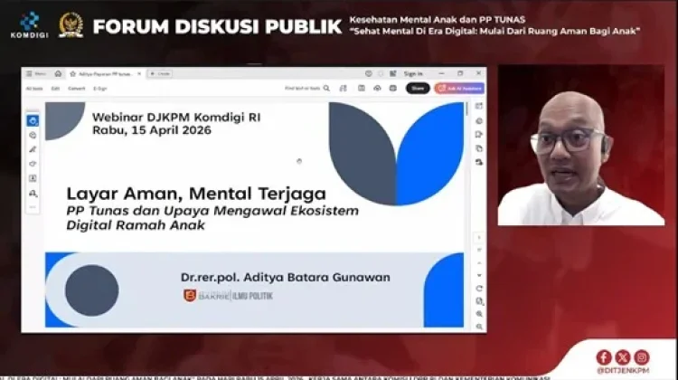 PP Tunas: Kesehatan Mental Anak di Era Digital Perlu Dilindungi