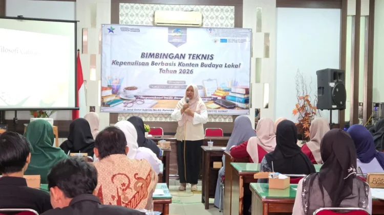 Petugas Rutan Banyumas Ikuti Bimtek Penulisan Berbasis Budaya Lokal