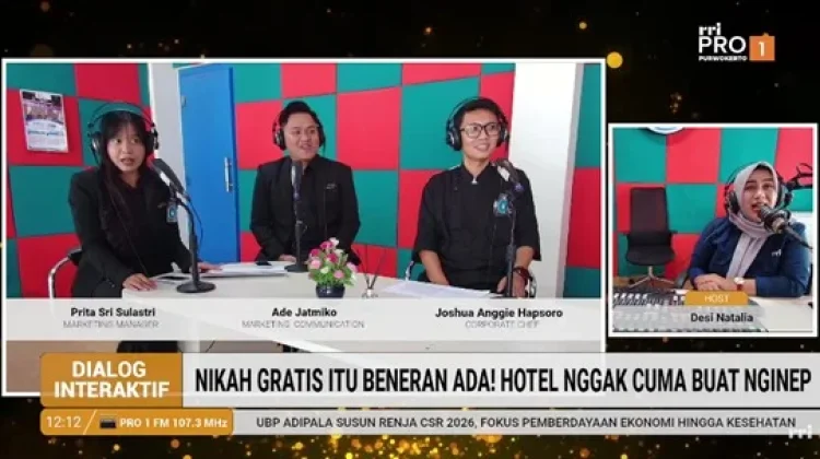 Tak Hanya Menginap, Hotel Kini Bisa Jadi Tempat Nikah Gratis