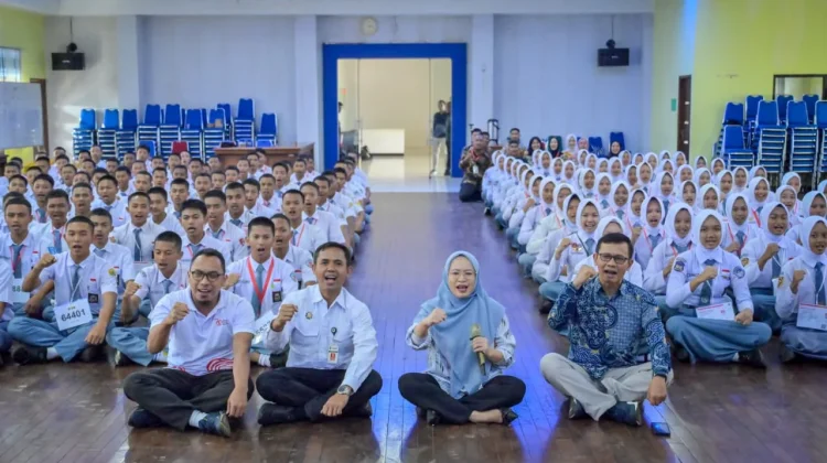 Tinjau Seleksi Akhir, Bupati Beri Motivasi 158 Calon Paskibraka Banjarnegara