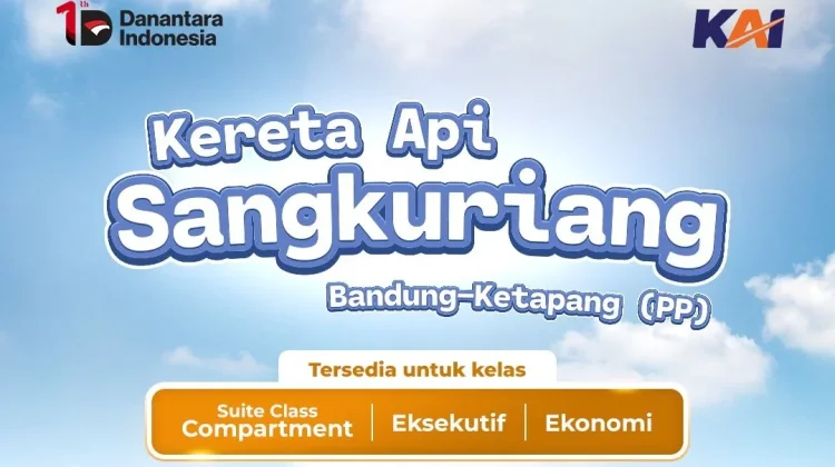 KA Sangkuriang Mulai Operasi 1 Mei 2026, Berhenti di Sejumlah Stasiun Daop 5