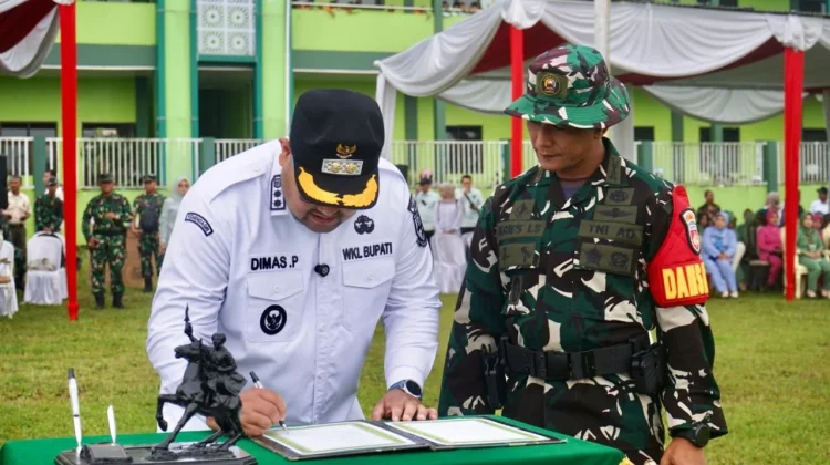 TMMD Reguler ke-128 Purbalingga Membangun Jalan Desa
