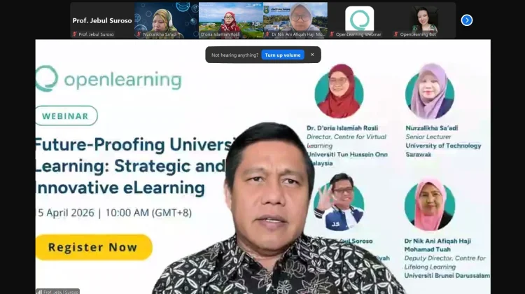 Rektor UMP Dorong Transformasi e-Learning Perguruan Tinggi