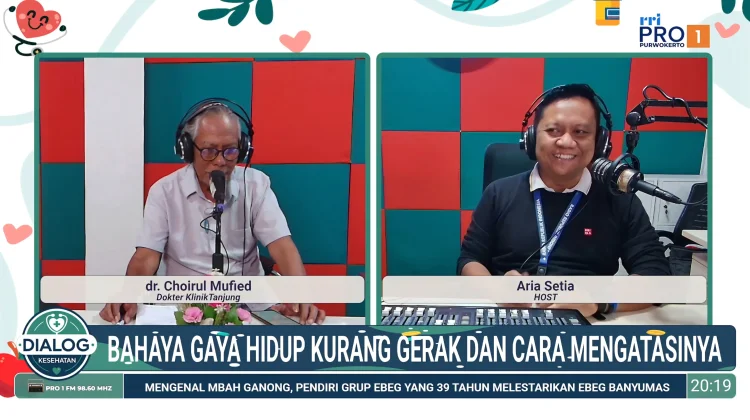 Inilah Dampak Buruk Budaya Malas Gerak  Menurut dr. Choirul Mufied