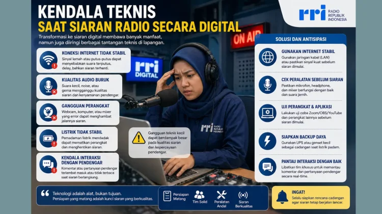Tantangan Teknis dan Gaya Penyampaian dalam Siaran Digital