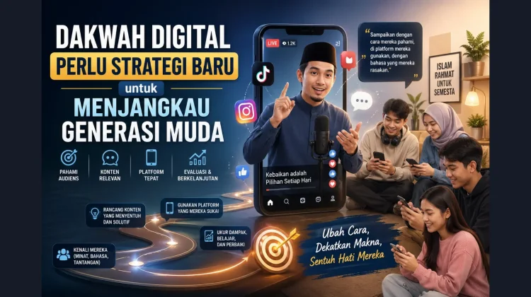 Dakwah Digital Perlu Strategi Baru untuk Menjangkau Generasi Muda