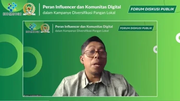 Konten Kreatif Dorong Konsumsi Pangan Lokal Demi Ketahanan Pangan Nasional