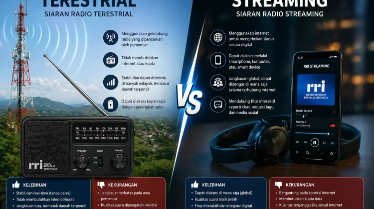 Siaran Terestrial dan Streaming: Perlu Saling Melengkapi