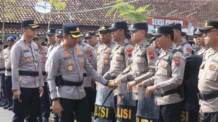 Apel Kesiapan May Day 2026, Polres Tegal Tegaskan Pengamanan Humanis dan Terukur