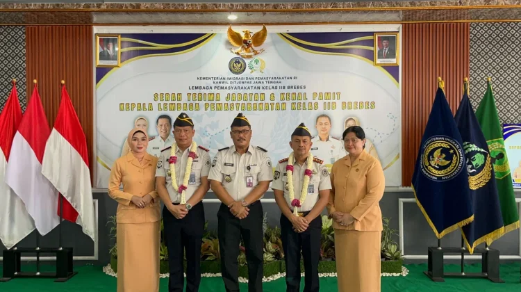 Gantikan Pejabat Lama, Mudo Mulyanto Resmi Pimpin Lapas Brebes
