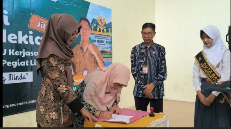 Perkuat Budaya Literasi, SMP Negeri 1 Maos Gelar Literasi “Gangsa Cendekia”