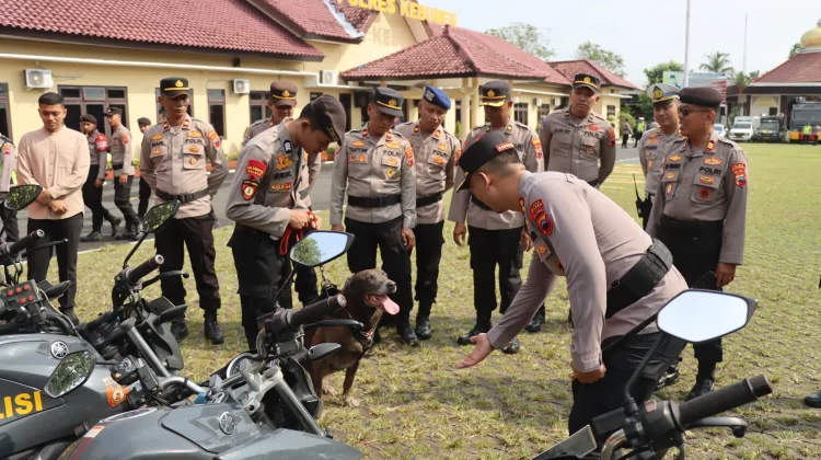 Polres Kebumen Gelar Apel Kesiapsiagaan jelang Hari Buruh