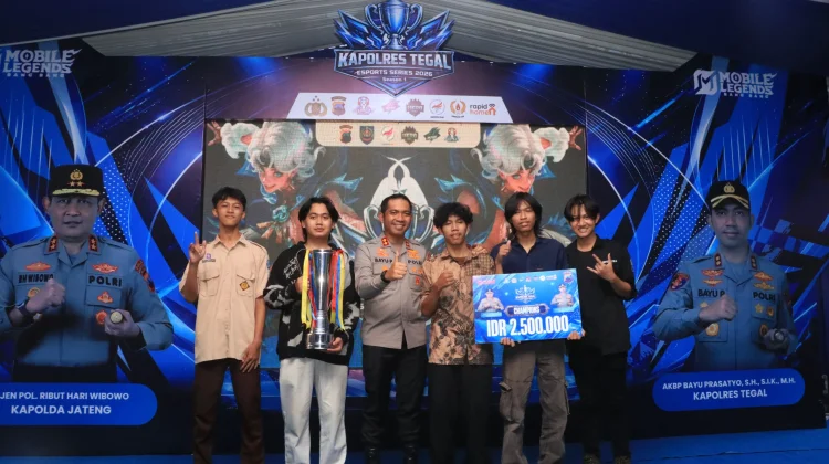 270 Peserta Ikuti Grand Final Esports Kapolres Tegal 2026