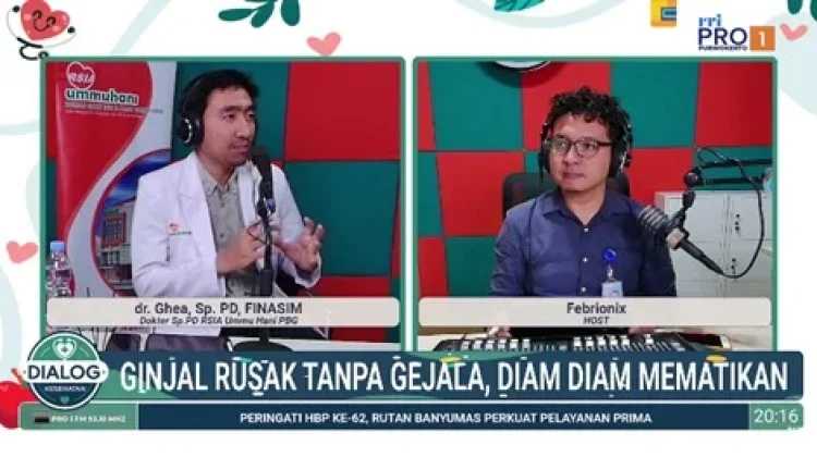 Silent Killer: Ginjal Rusak Tak Selalu Terasa, Pemeriksaan Dini Jadi Kunci Pencegah