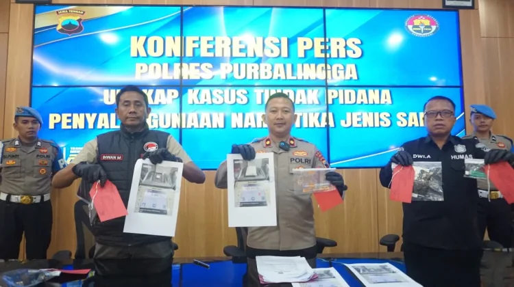 Edarkan Sabu 130 Gram di Purbalingga, Warga Purwokerto Diringkus