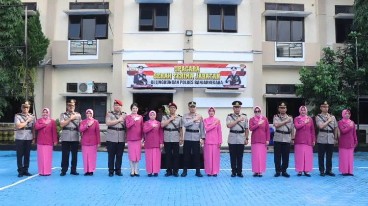 Mutasi Polres Banjarnegara: Kasatreskrim, Kasatlantas, dan Tiga Kapolsek Berganti