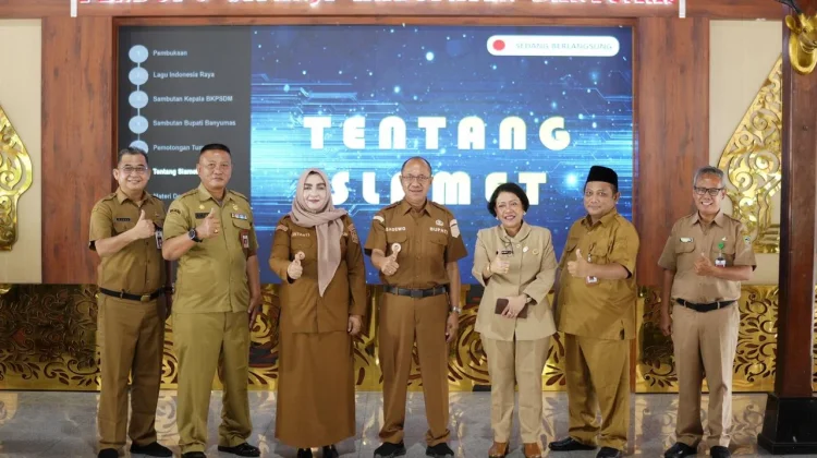 Pemkab Banyumas Luncurkan “Slamet”, Sistem Kepegawaian Terintegrasi