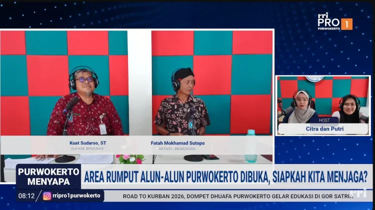 Area rumput Alun-Alun Purwokerto dibuka, masyarakat diajak ikut menjaga