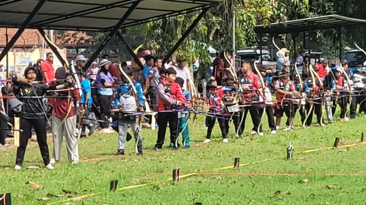 Popda Banyumas 2026, 129 Pelajar Berlaga di Cabor Panahan