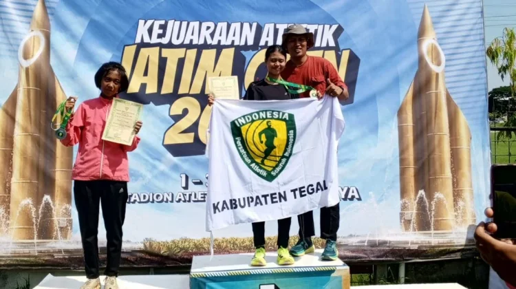 Kabupaten Tegal Sukses Raih 2 Emas dalam Kejuaraan Atletik Nasional Jatim Open