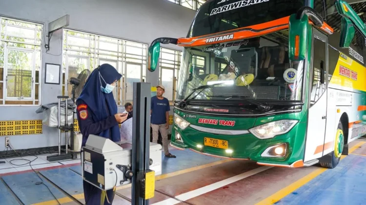 Dishub Purbalingga Cek Kelayakan Bus Angkut Jemaah Haji