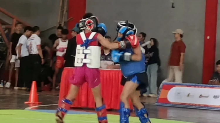 Berlangsung Meriah, Popda Wushu Sanda Banyumas Diikuti Ratusan Atlet
